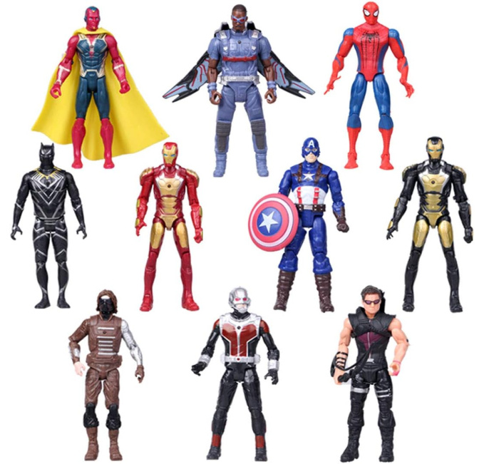 POIUYT Super Hero Series Exclusive Action Figures Set Toys Circuit
