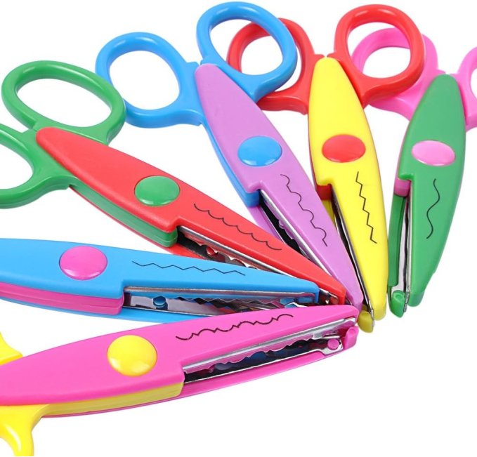 UCEC Decorative Craft Scissors Set for Kids and Adults Toys Circuit