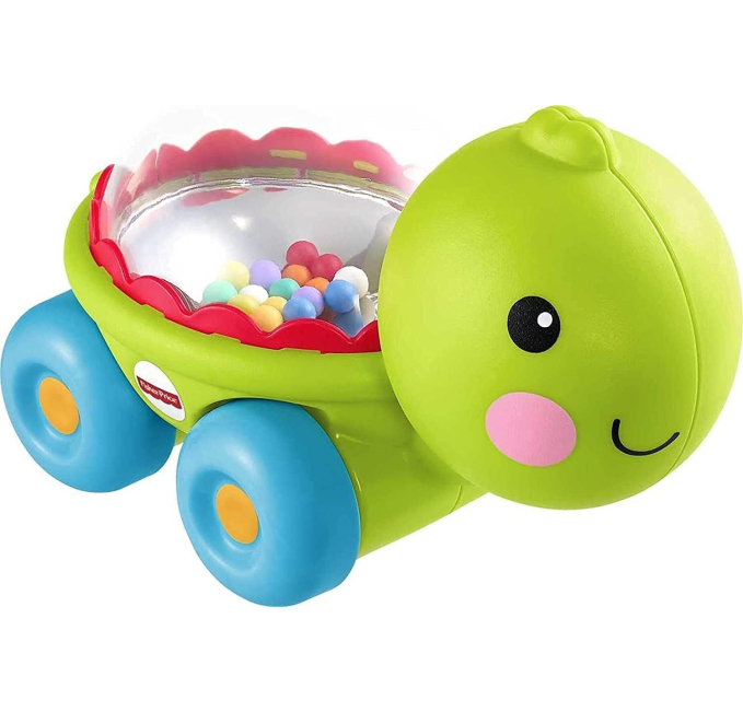 Fisher Price Baby Crawling Toy Poppity Pop Turtle Toys Circuit