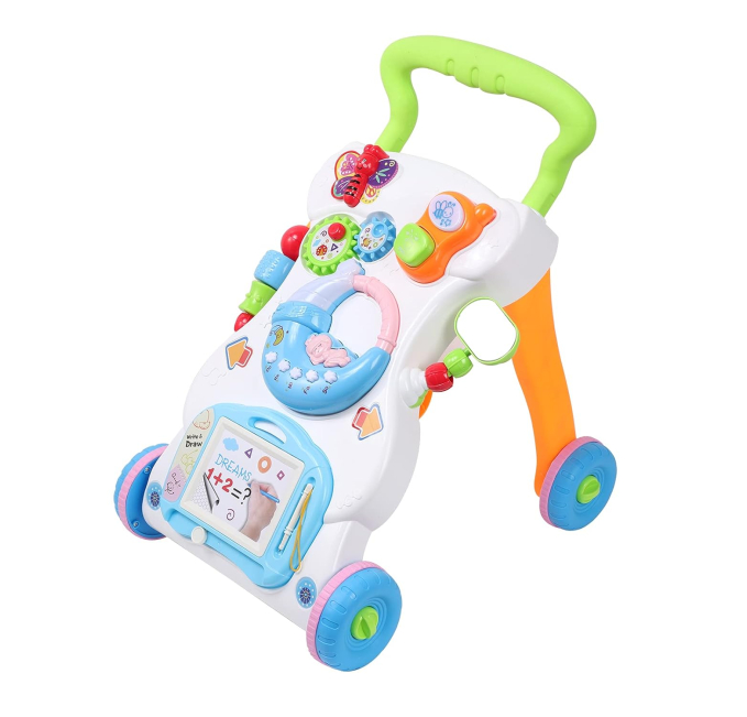 Cuterabit Sit to Stand Baby Walker with Music and Lights Toys Circuit