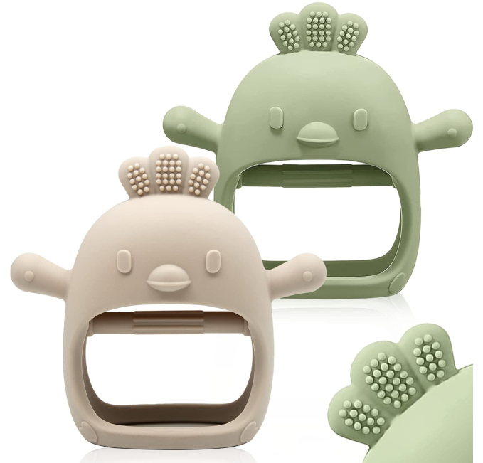 BabyRufus 2 Packs Baby Teething Toy for 0-12 Months BPA Free Toys Circuit