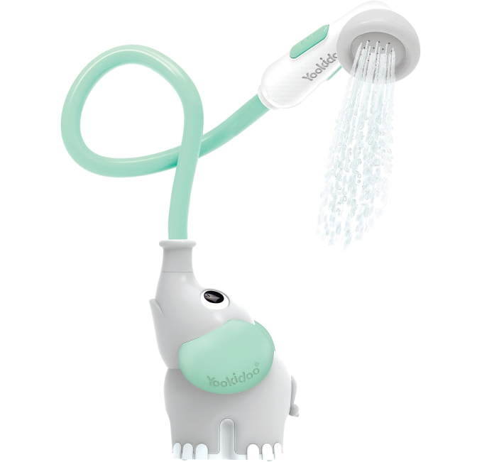 Yookidoo Elephant Shower Head Bath Toy Toys Circuit Water Fun