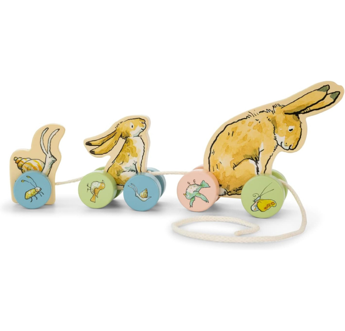 Kids Preferred Guess How Much I Love You Wooden Pull Toy for Toddlers Toys Circuit