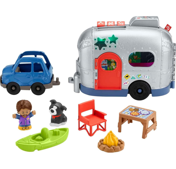 Fisher-Price Light-Up Learning Camper Playset by Toys Circuit