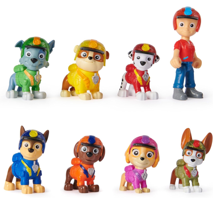 Paw Patrol Jungle Pups 8 Collectible Action Figures Toys Circuit