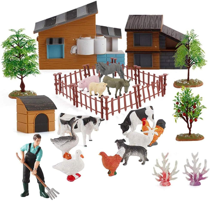 Sienon Farm Animal Toys Educational Set Toys Circuit for Kids - Image 3