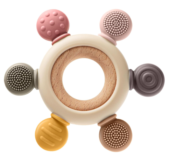 BabyRufus Baby Teething Toys BPA Free for 0-18 Months Toys Circuit