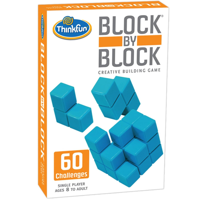 ThinkFun Block by Block 3D Puzzle Game for Kids Toys Circuit