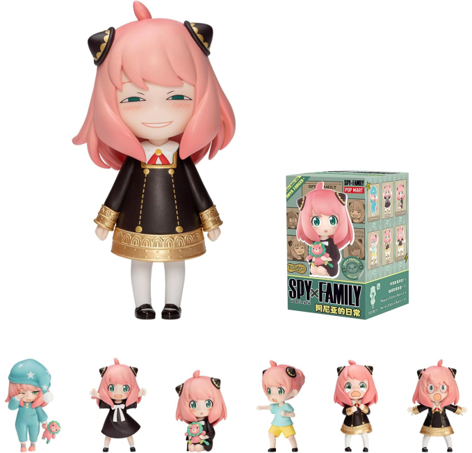 Pop Mart Spy x Family Anya Daily Life Blind Box Toys Circuit