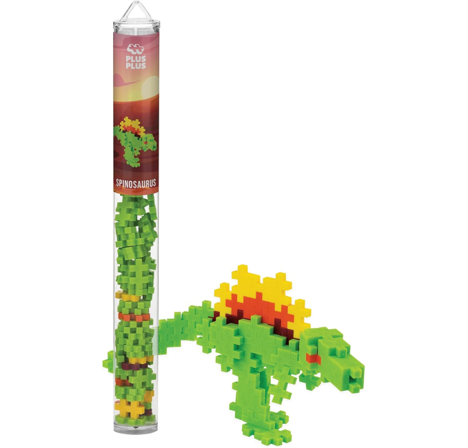 PLUS PLUS 3D Dinosaur Figure Building Block Set STEM Toys Circuit