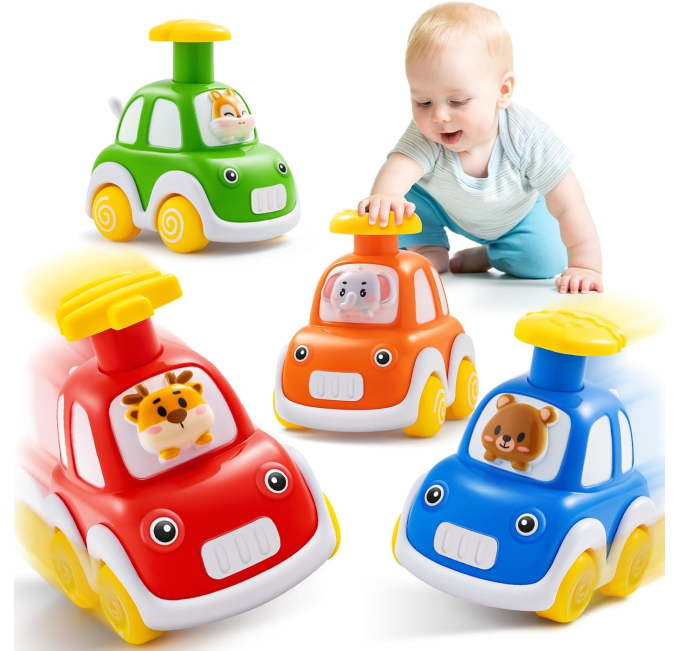 Press and Go Car Toys for Toddlers Push & Pull Toys at Toys Circuit