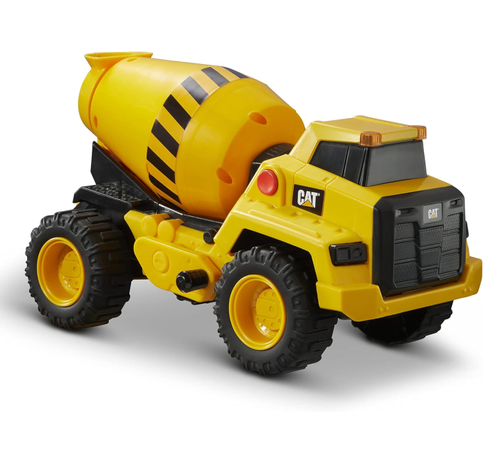 CAT Construction Power Haulers Cement Mixer with Lights and Sounds for Kids Toys Circuit