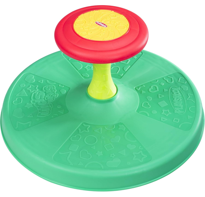 Playskool Sit n Spin Toy for Toddlers Fun Activity Toys Circuit