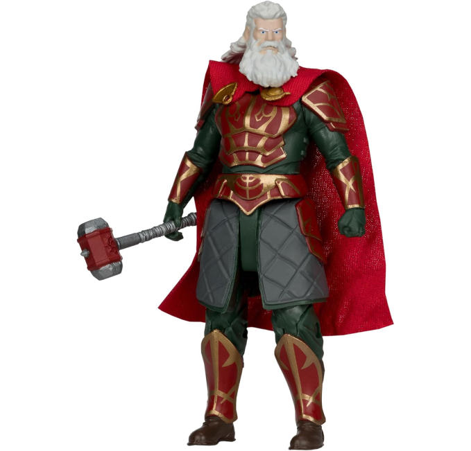 McFarlane Toys The Lord of the Rings Helm Hammerhand 4 Inch Build A Figure Toys Circuit