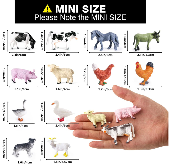 Sienon Farm Animal Toys Educational Set Toys Circuit for Kids - Image 2