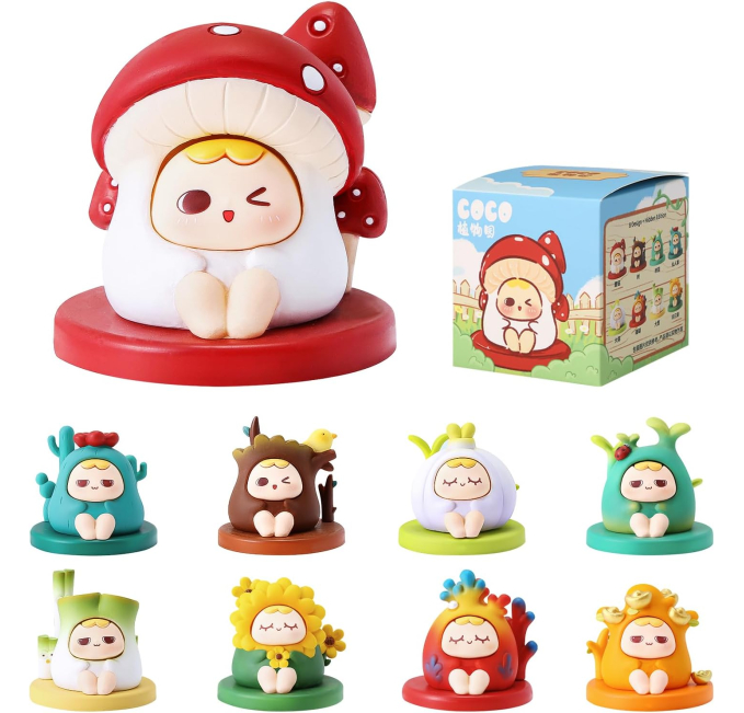 MEETSHERRY Coco Plant Series Blind Box Toys Circuit Mystery Box