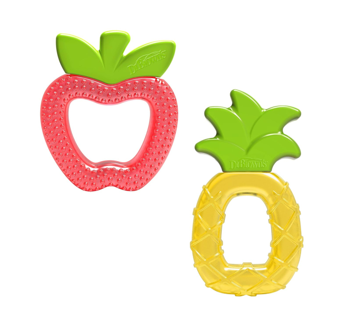 Dr Brown's AquaCool Water-Filled Baby Teether Cools Sore Gums Toys Circuit