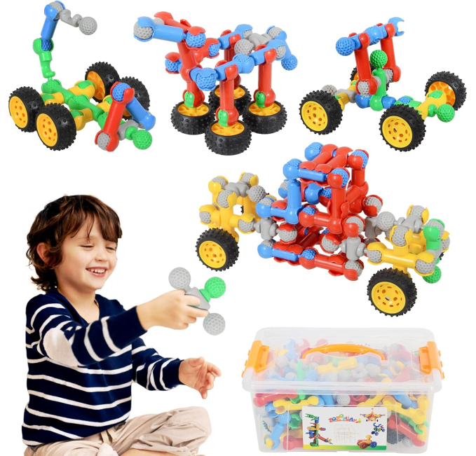 ZOZOPLAY 160 Pcs Building Blocks Set STEM Toys for Kids Toys Circuit