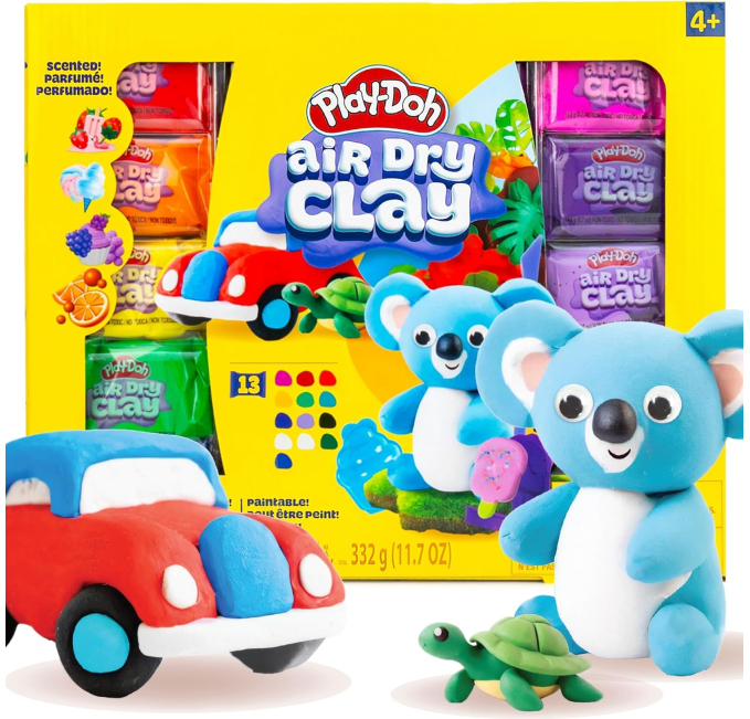 Play-Doh Scented Air Dry Clay Variety Pack Kids Craft Set Toys Circuit