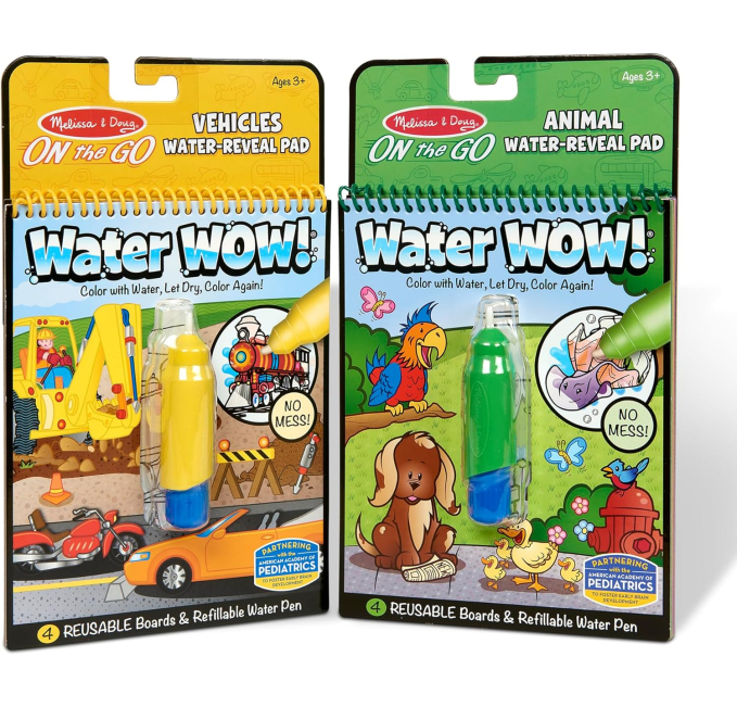 Melissa and Doug Water Wow Reusable Activity Pads Set Toys Circuit