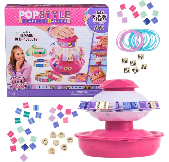 Cool Maker PopStyle Bracelet Making Kit with 170 Beads Toys Circuit
