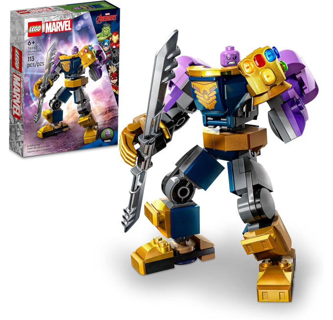 LEGO Marvel 76242 Thanos Mech Action Figure Set Toys Circuit