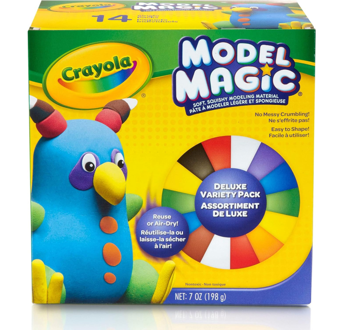 Crayola Model Magic 14ct Kids Air Dry Clay Set Toys Circuit