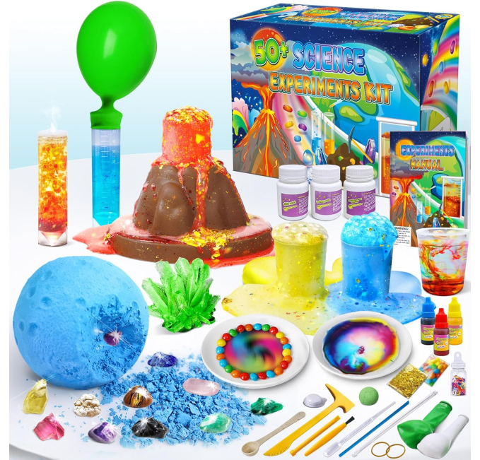UNGLINGA Science Lab Kit for Kids STEM Experiments Toys Circuit