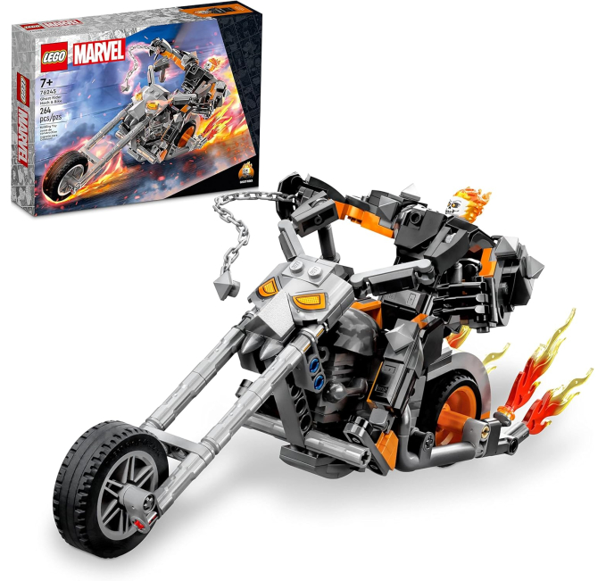 Ghost Rider Mech and Bike LEGO Marvel Toy Set Toys Circuit