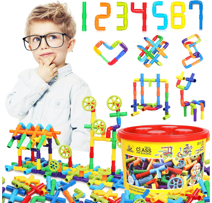 EP EXERCISE N PLAY 250PCS Toy Building Set for Kids Toys Circuit