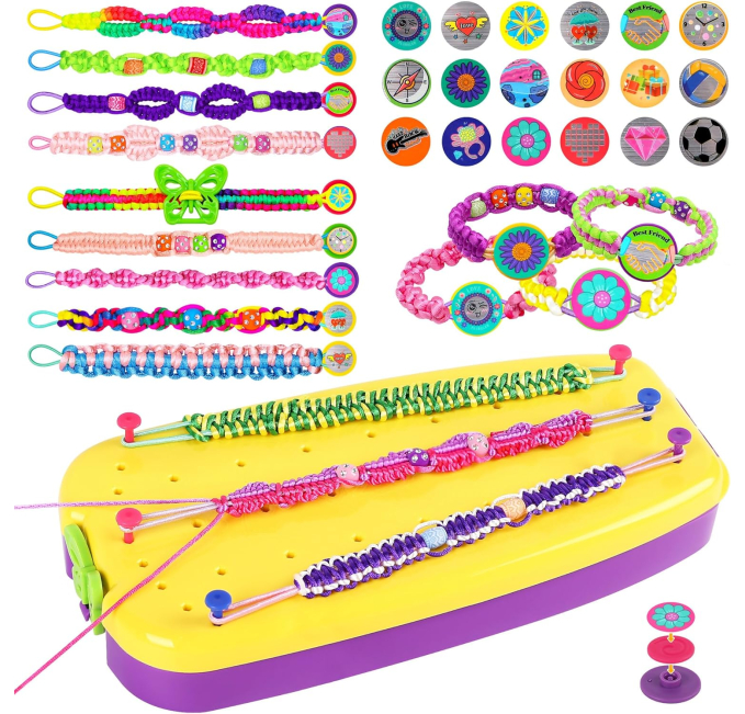Coola Friendship Bracelet Kit for Girls DIY Jewelry Toys Circuit