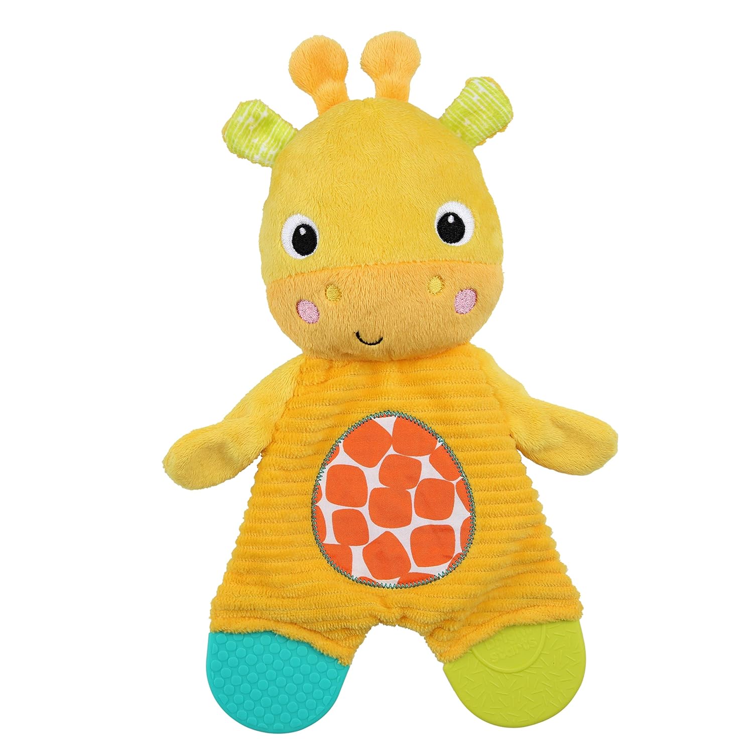 Bright Starts Giraffe Crinkle Teething Plush BPA Free Toys Circuit - Image 4
