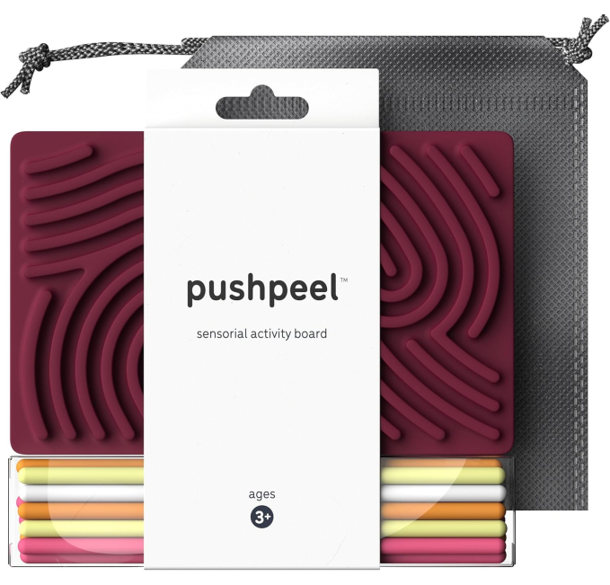 Pushpeel Silicone Sensory Activity Board for Kids and Adults Toys Circuit