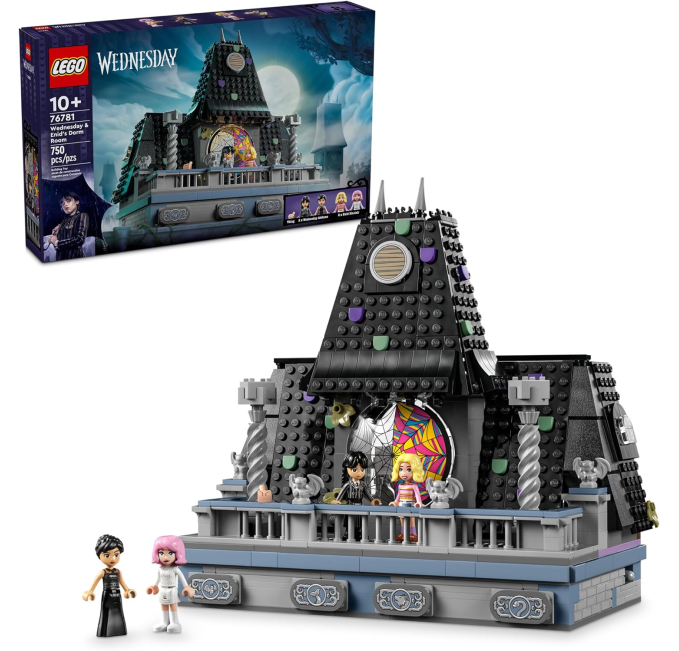 LEGO Wednesday Addams Dorm Room Playset Toys Circuit Gift