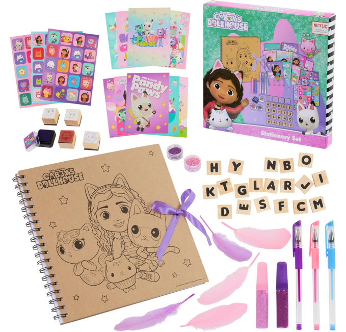 Gabbys Dollhouse Scrapbook Kit Toys Circuit Kids Craft Set Gifts