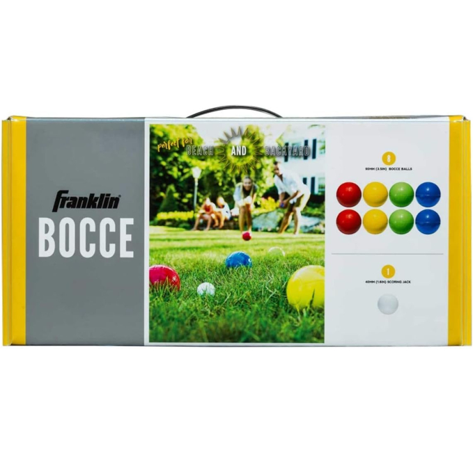 Franklin Sports Bocce Ball Set Toys Circuit Outdoor Lawn Game