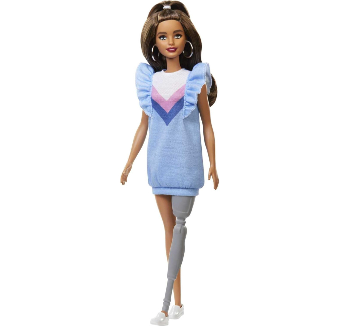 Barbie Fashionistas Doll with Prosthetic Leg Brunette Toys Circuit