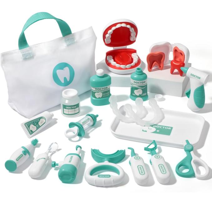 Liberry Toy Doctor Kit Toys Circuit 22 Pieces Medical Playset