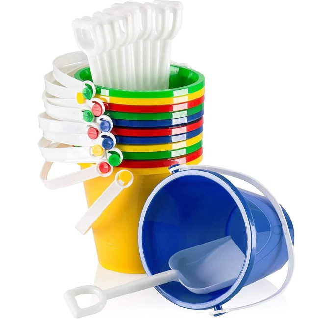 Top Race 12-Piece Beach Toy Set for Kids Ages 3-5 Toys Circuit