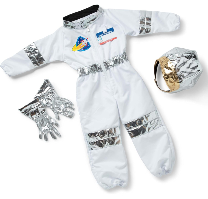 Melissa & Doug Astronaut Costume Toys Circuit Kids Space Set