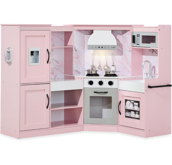 Best Choice Products Kids Pretend Play Kitchen Set Toys Circuit