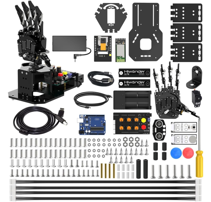 uHand UNO Bionic Robot Hand Kit Toys Circuit Arduino STEM Project