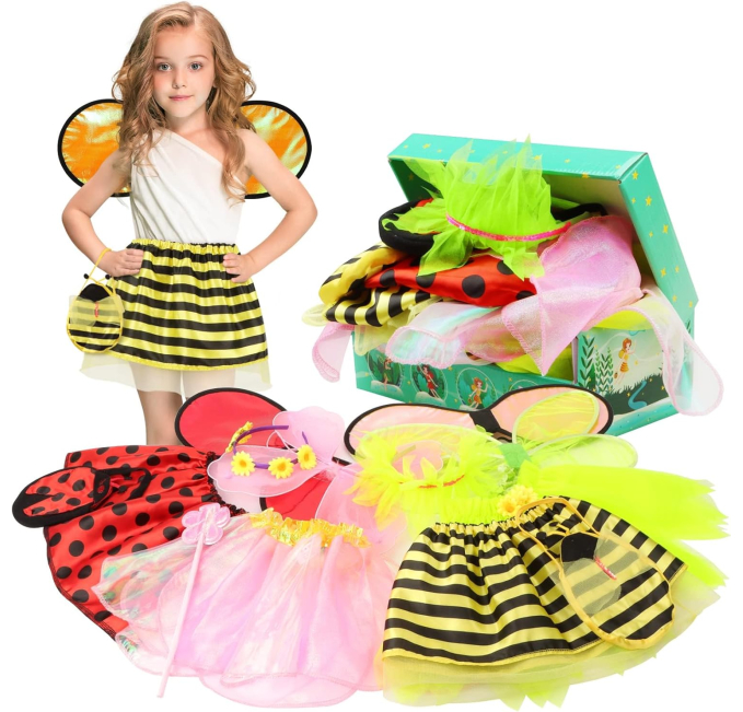 Toycost Princess Dress Up Set Toys Circuit for Girls Age 3 to 7