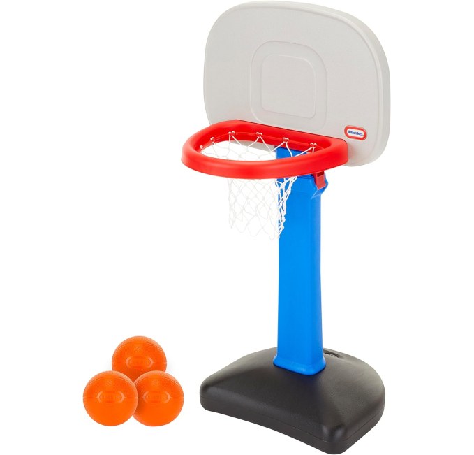 Little Tikes Easy Score Basketball Set with 3 Balls for Kids Toys Circuit