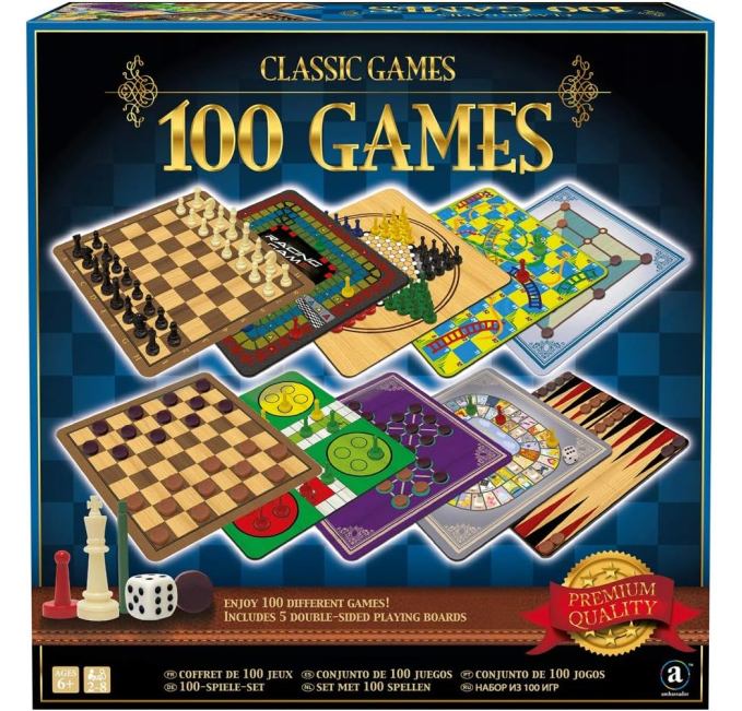 Merchant Ambassador Classic Games 100 Game Set Toys Circuit