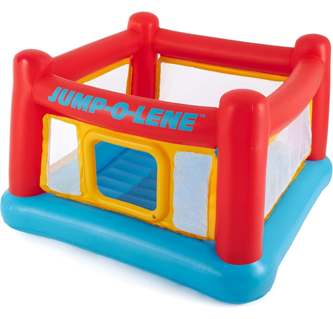 Intex Inflatable Jump-O-Lene Trampoline Bounce House Kids Toys Circuit