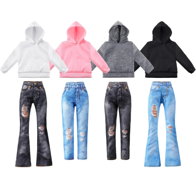 Bencailor Fashion Doll Clothes Set for Girls Toys Circuit Fun