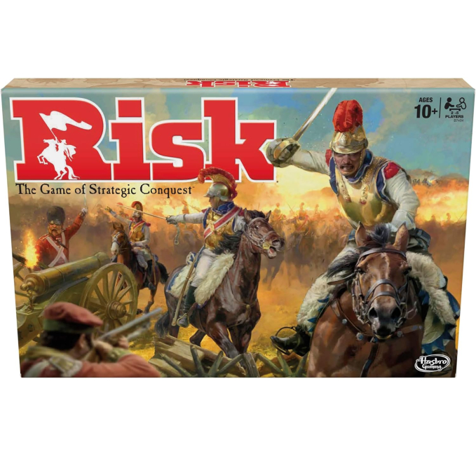 Hasbro Risk Board Game Strategy Game for 2-5 Players Toys Circuit