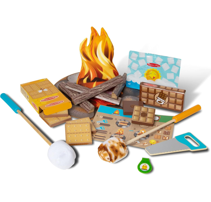 Melissa and Doug Campfire S'Mores Play Set Toys Circuit Fun