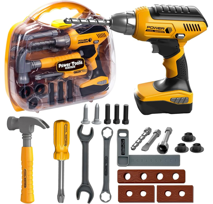 Playhiland Pretend Play Kids Construction Kits Tool Set Toys Circuit